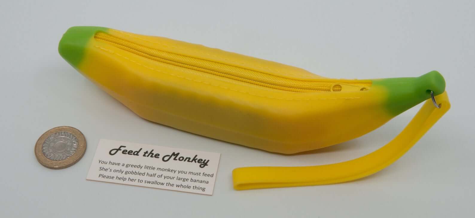 Feed The Monkey Puzzle by two brass monkeys Metal Puzzle Hints