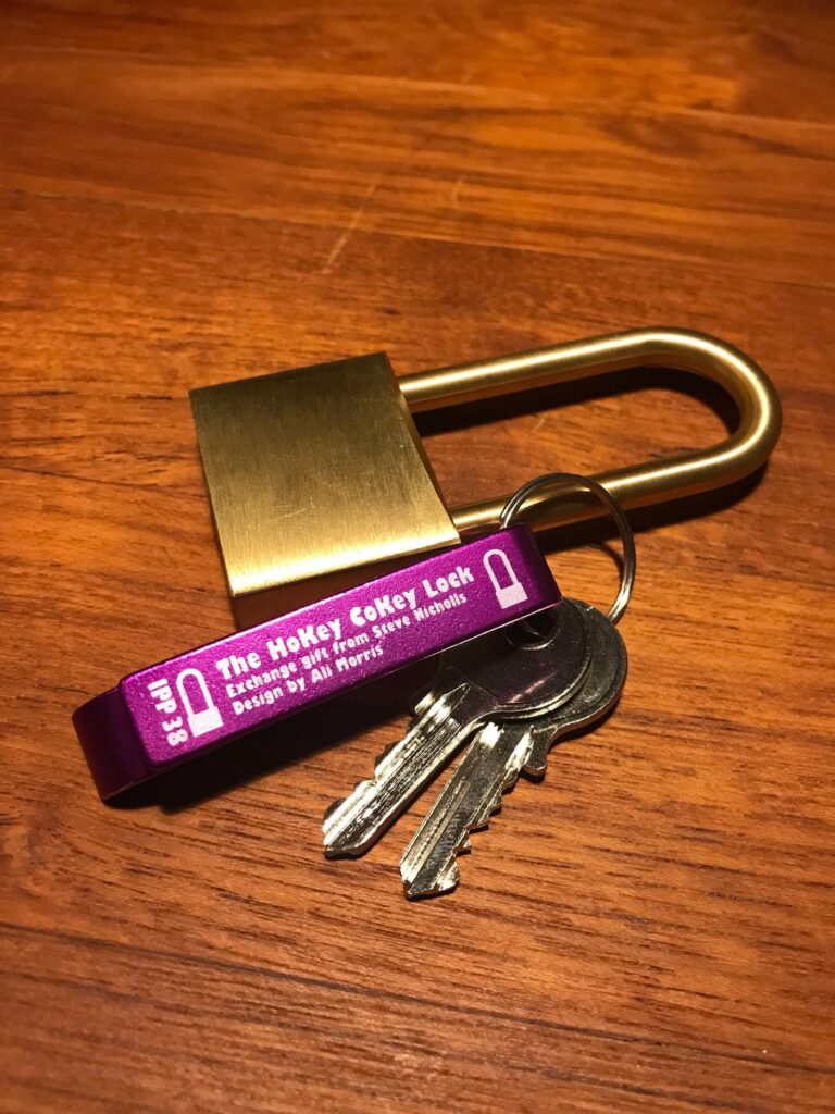 Puzzle Lock HoKey CoKey Trick Lock by Two Brass Monkeys