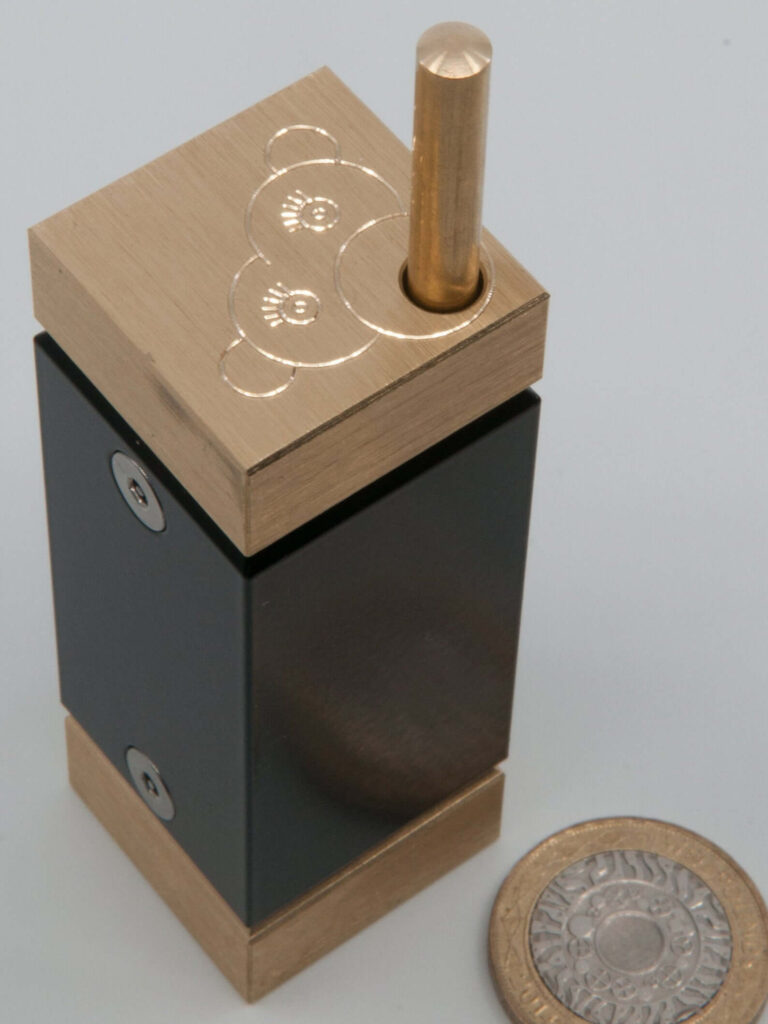 Feed The Monkey Puzzle by two brass monkeys Metal Puzzle